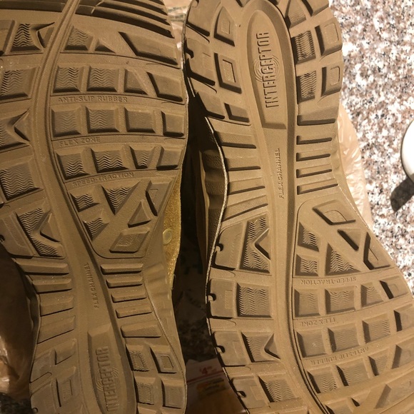 Botas militares color tan para hombre o para mujer, poco uso. - Picture 4 of 6